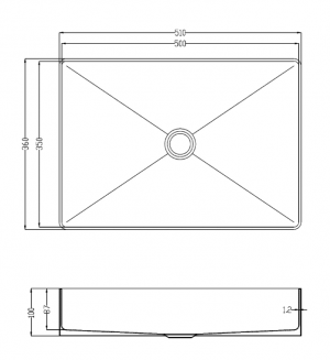 Раковина AltroBagno Astro 001019 RaSp Медный