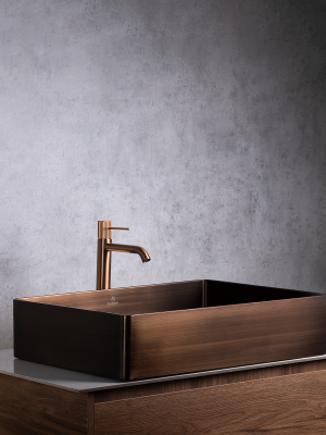 Раковина AltroBagno Solido 001024 BrAn Состаренная бронза