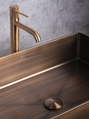 Раковина AltroBagno Solido 001024 BrAn Состаренная бронза