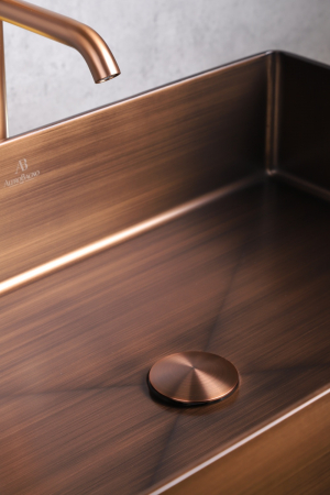 Раковина AltroBagno Solido 001024 BrAn Состаренная бронза