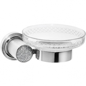 Мыльница Boheme Royale Cristal 10923-CR Chrome