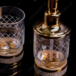 Диспенсер Boheme Royale Cristal 10929-G Gold