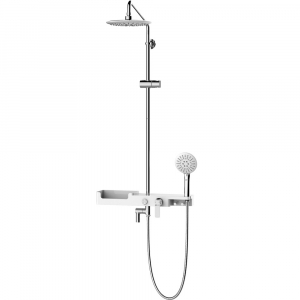 Душевая система Lemark Tropic LM7007C Chrome/White