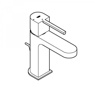 Смеситель для раковины GROHE Plus 23870003 Хром