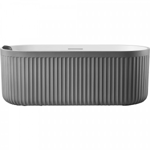 Ванна из искусственного камня AltroBagno Gianni 090215 Cement Grey & White