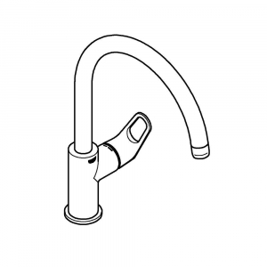 Смеситель для кухни GROHE BauFlow 31230001 Хром