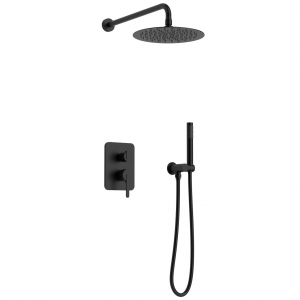 Душевая система AltroBagno Unione 040107 MB Черный матовый