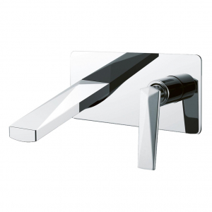 Cмеситель для раковины настенный Boheme Venturo 375 Хром