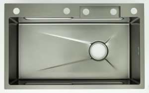 Мойка многофункциональная GANZER GZ46075-Q (75х46мм) Графит