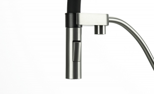 Cмеситель для кухни Lemark Bronx LM3761GM Графит/черный