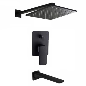 Душевая система KorDi Black Night KD 320920 Quadro Black Matt