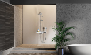 Душевая система Lemark Tropic LM7007C Chrome/White