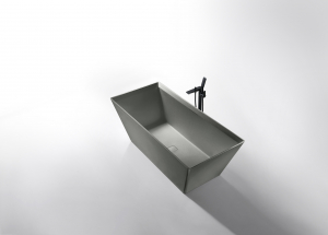 Ванна из искусственного камня AltroBagno Francesca 090104 Cement Grey