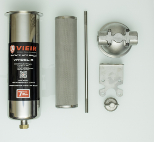 Фильтр колбовый ViEiR VR10SL-B Нержавеющая сталь