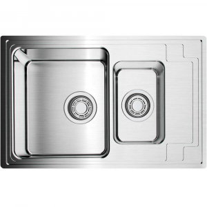 Кухонная мойка Omoikiri Mizu 78-2-IN 4973731 Нержавеющая сталь