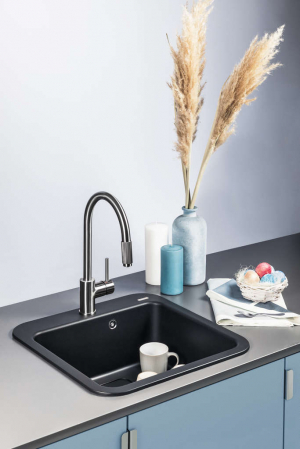 Кухонная мойка Omoikiri Tasogare 51-BL 4993742 Черный
