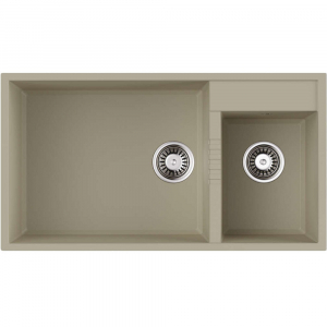 Кухонная мойка Omoikiri Tedori 85-2-U-BE 4993941 Ваниль