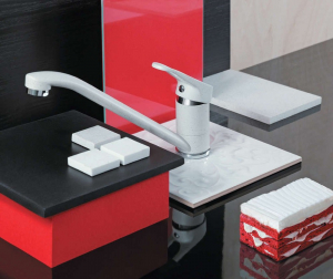Смеситель для кухни Omoikiri Kado-WH 4994164 Белый