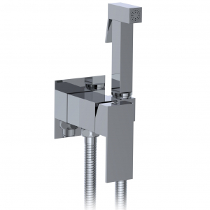Смеситель встраиваемый с гигиеническим душем AltroBagno BM 060120 Cr Хром