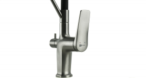 Cмеситель для кухни Lemark Bronx LM3761GM Графит/черный