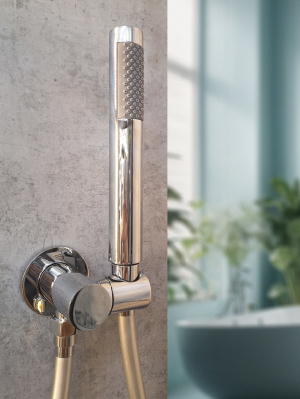 Душевая система с термостатом AltroBagno Unione 040407 Cr Хром