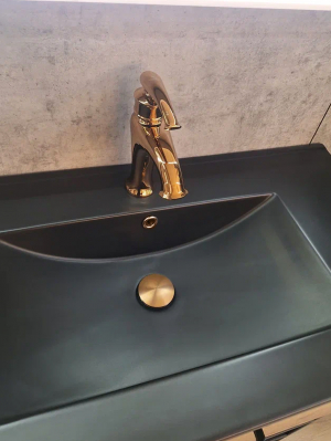 Смеситель для раковины AltroBagno Beatrice 0115 R Or Розовое золото