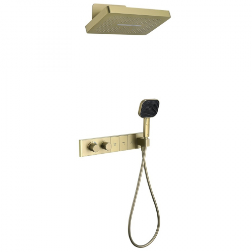 Душевая система GANZER GZ55164-S Золото матовое