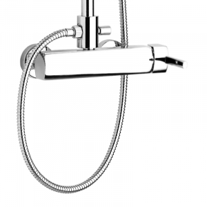 Душевая система Webert Azeta AZ870105015METAL Хром