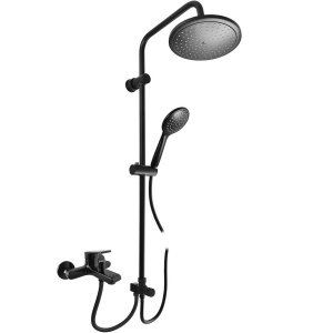 Душевая система Rav Slezak Colorado CO254.5/3CMAT черный матовый