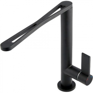 Смеситель для кухни Webert Essential EN920302560 3D Черный матовый