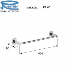 Полотенцедержатель Remer Forma FR40 Хром