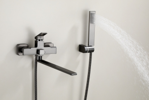 Cмеситель для ванны HANSEN HL22095-P Графит