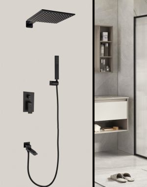 Душевая система HANSEN HL36095-C Черный