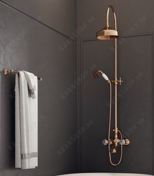 Душевая система Webert Karenina KA721208065 Бронза