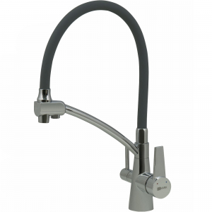 Cмеситель для кухни под фильтр Lemark Comfort LM3071C Gray