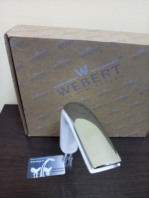 Cмеситель для раковины Webert Aria AI832001844 Белый глянец