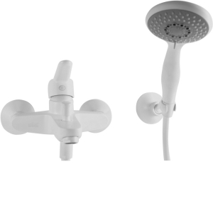 Cмеситель для ванны Webert Sax Evolution SE850101740 Белый матовый