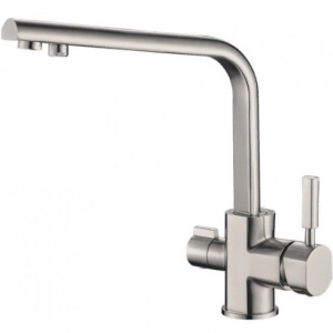 Cмеситель для кухни под фильтр Zorg Steel Hammer SH 909 Satin