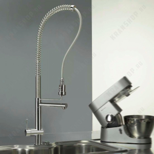 Смеситель для кухни профессиональный Webert Kitchen Springy SN921402015 Хром
