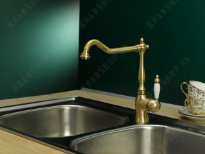 Смеситель для кухни Webert Kitchen Valentino VA920302010 Золото