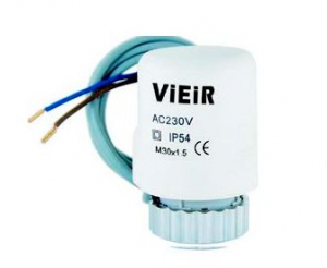 Сервопривод термоелектрический НОРМ.ЗАК. (M30x1.5) ViEiR  VR1122 