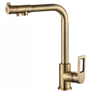 Смеситель для кухни под фильтр Zorg Hammer SH 572 Bronze