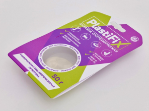 Замазка сантехническая, банка 50г. PlastiFix 61154