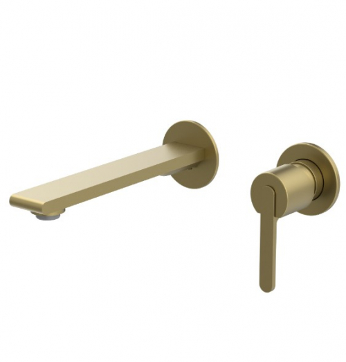 Смеситель для раковины AltroBagno Unione 010511 BG Золото матовое