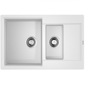 Кухонная мойка Omoikiri Daisen 78-2T WH 4993530 Белый