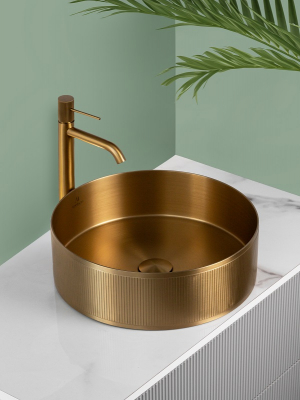 Раковина AltroBagno Costoso 001005 OrSp Золото матовое