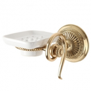 Мыльница Stilars 01635 Gold