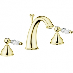 Смеситель на борт раковины Webert Alexandra AL750101 Gold
