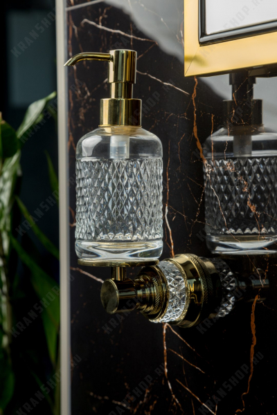 Диспенсер настенный Boheme AURA 10247-G Золото