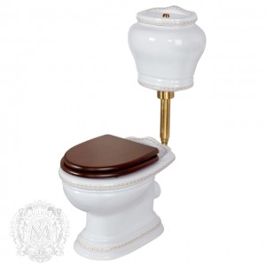 Унитаз напольный выпуск в стену Migliore MILADY ML.MLD-25.711.D3.BR